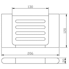 Cora Soap Holder 5310