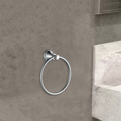Clasico Towel Ring Chrome - 66503