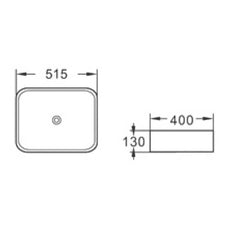 Countertop Basin BA515