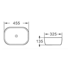 Countertop Basin GB455