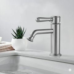 Clasico Basin Mixer Brushed Nickel HYB868-203-BN