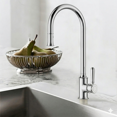 Clasico Pull Out Sink Mixer Brushed Nickel HYB868-103-BN