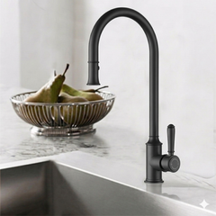 Clasico Pull Out Sink Mixer Matt Black HYB868-103-MB