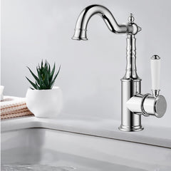 Clasico Basin Mixer Ceramic Handle HYB868-202A