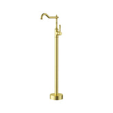 Clasico Free Standing Bath Mixer Brushed Gold - HYB868-701BG