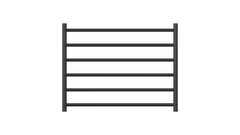 Allegra 6 Bar Wide Heated Towel Rail JY-3306-MB