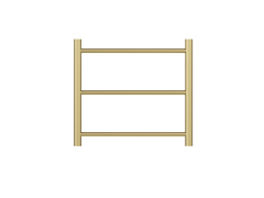 Avid 3 Bar Heated Towel Rail JY-R300-BG