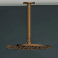 Antique Brass Ceiling Shower Arm LB114+WH52-10