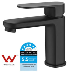 Cora Basin Mixer Matt Black PBR2001LF-B