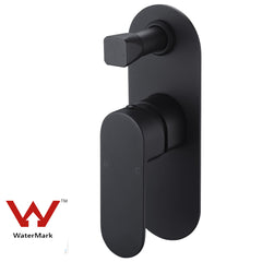 Cora Wall Mixer With Diverter Matt Black PBR3002LF-B