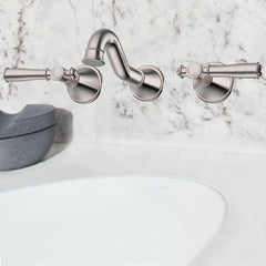 Clasico Vintage Bath Set in Brushed Nickel - PCK90NZ01LF-BN