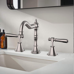 Clasico Vintage Basin Set in Brushed Nickel - PCK90NZ04LF-BN