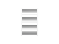 Allegra 19 Bar Wide Heated Towel Rail JY-3319WIDE-CH