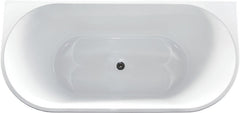 1700mm Miranda Back to Wall Freestanding Bath