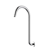 Clasico Gooseneck Round High-Rise Shower Arm Chrome PRY038