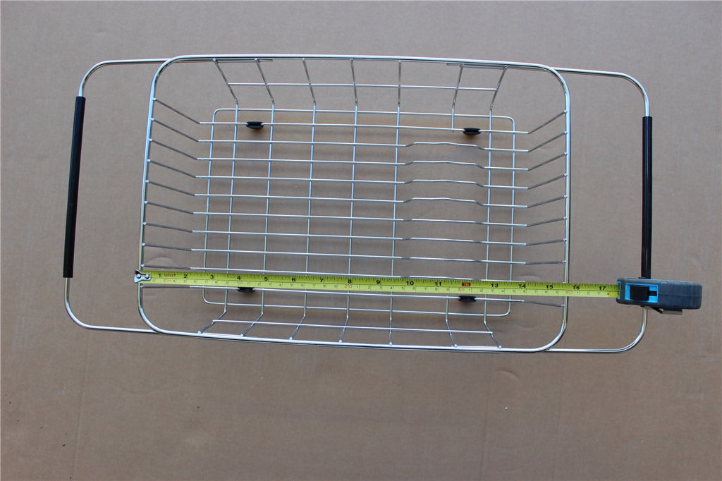 304 Stainless steel colander / basket (40cm x 27cm) - 7204LC