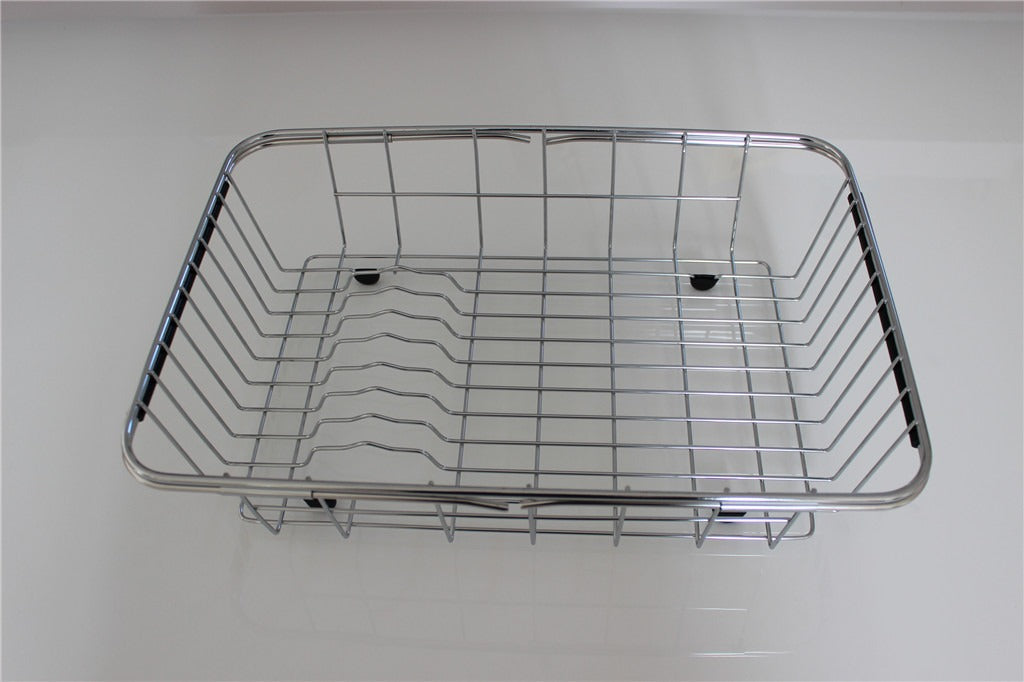 304 Stainless steel colander / basket (40cm x 27cm) - 7204LC