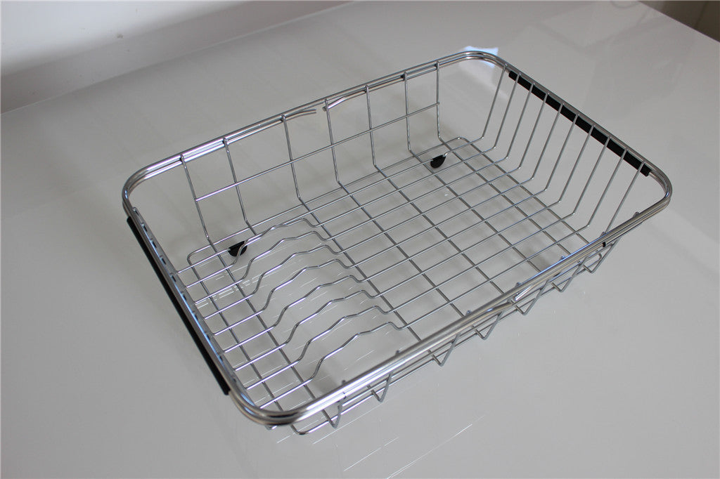 304 Stainless steel colander / basket (40cm x 27cm) - 7204LC