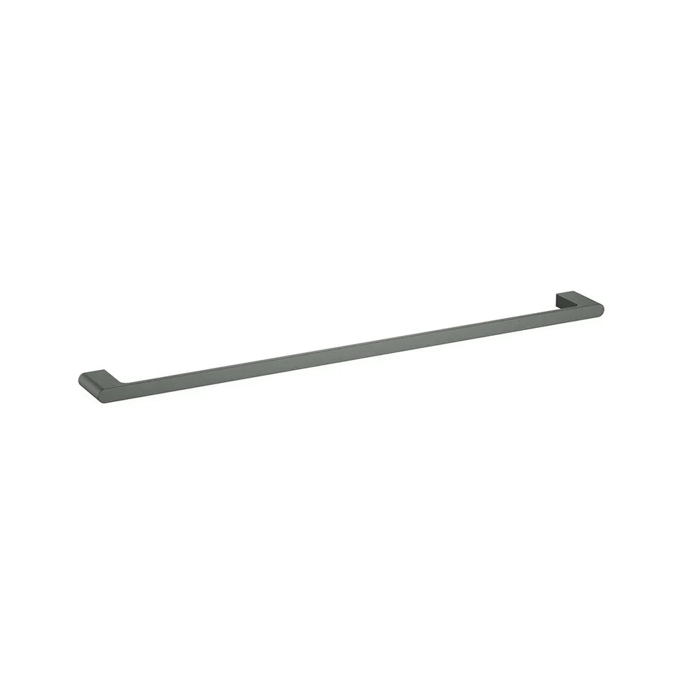 Cora Single Towel Rail 800mm Gun Metal 5301-800-GM