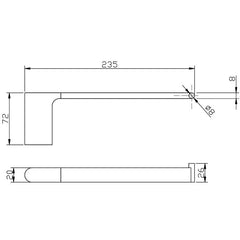 Cora Towel Bar 5305