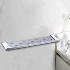 Cora Metal Shelf Chrome & White 5309-1-CW