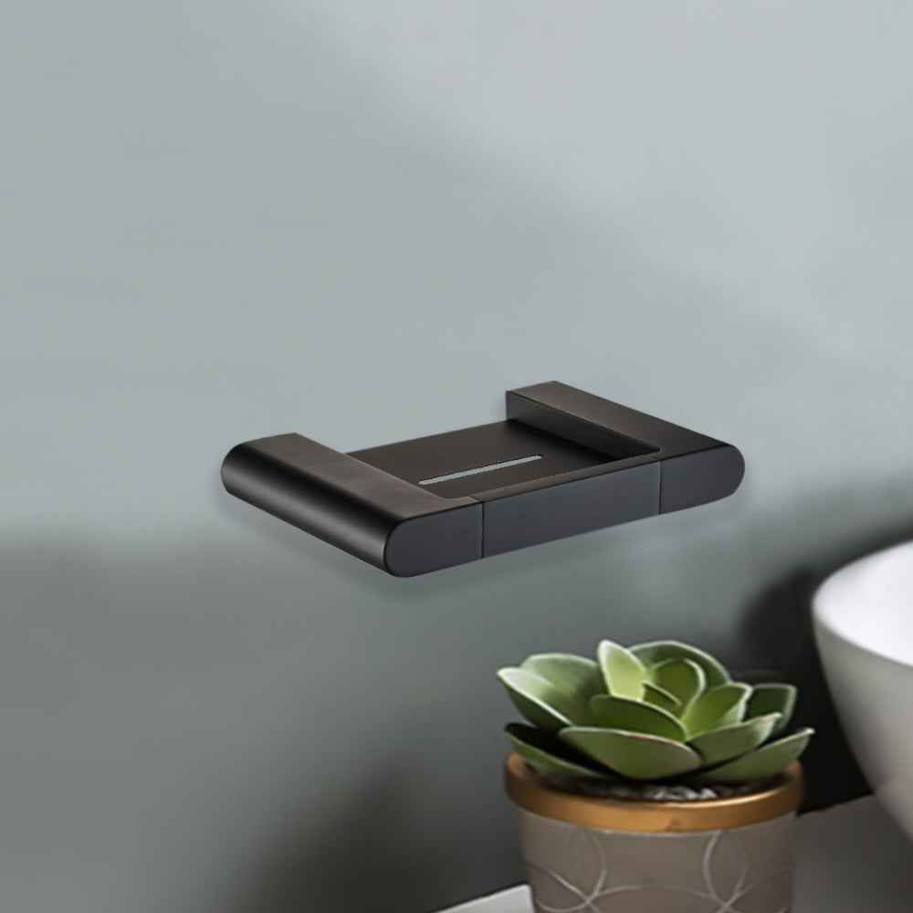 Cora Soap Holder Matt Black 5310-MB