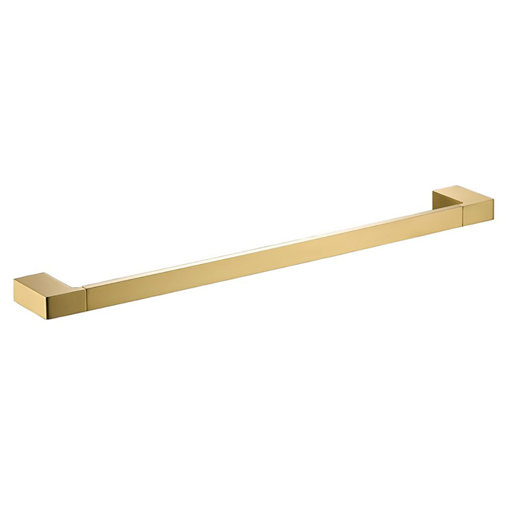 Ceram Single Towel Rail 800mm Brushed Gold 55601-800-BG