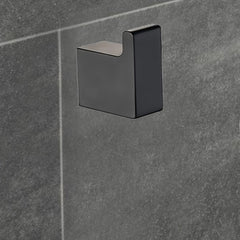 Ceram Robe Hook Matt Black 55606-MB