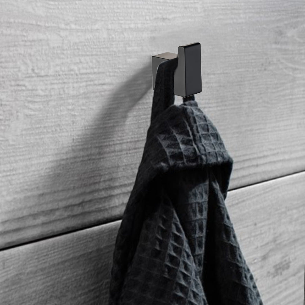 Ceram Robe Hook Matt Black 55606-MB
