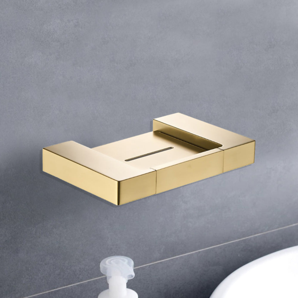 Ceram Soap Holder Brushed Gold 55610-BG