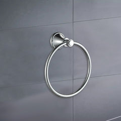 Clasico Vintage Towel Ring in Brushed Nickel - 66503BN