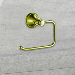 Clasico Vintage Paper Holder in Brushed Gold - 66504BG