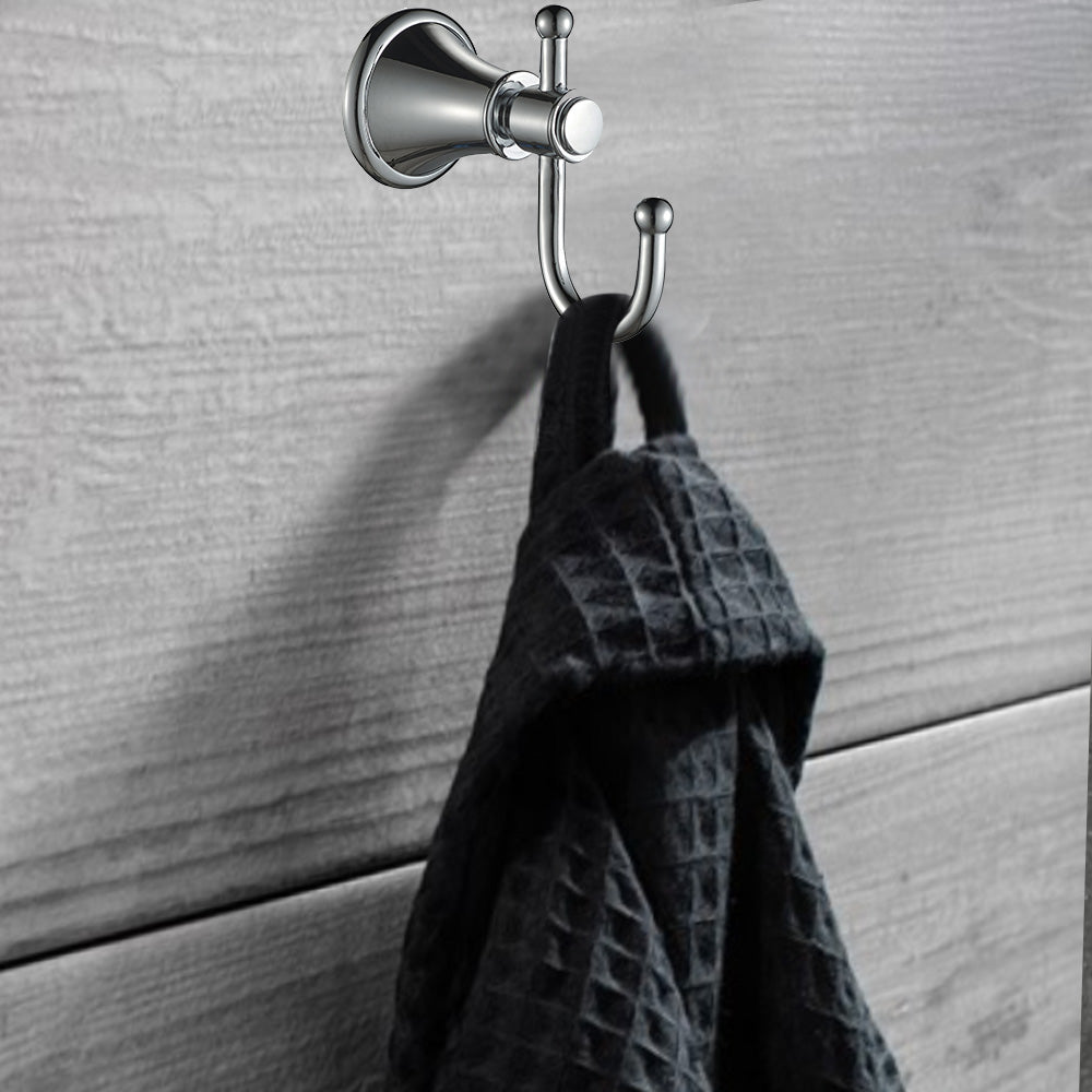 Clasico Vintage Robe Hook in Brushed Nickel - 66506BN