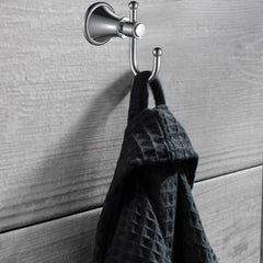 Clasico Vintage Robe Hook in Brushed Nickel - 66506BN