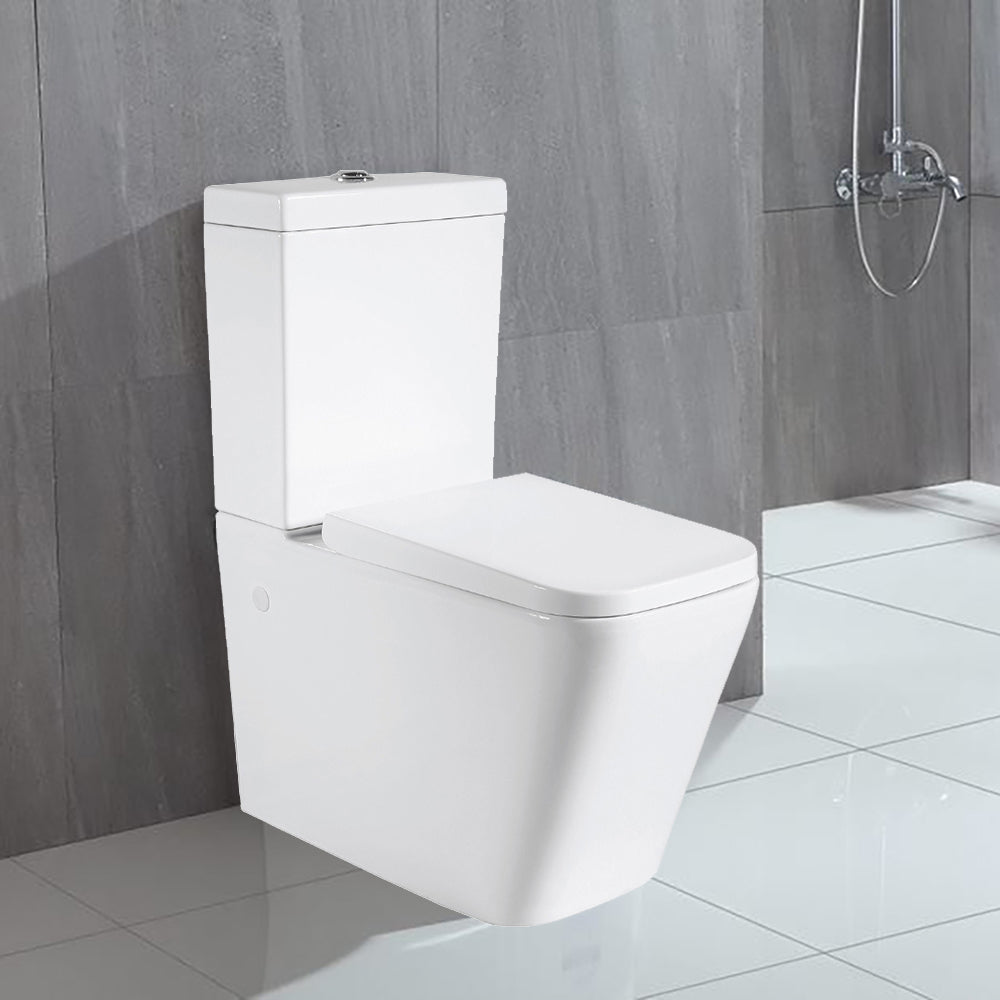 Back To Wall Rimless Toilet Suite Aura