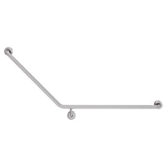 40° Accessible Right-Hand Grab Rail, Stainless Steel