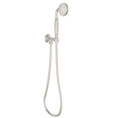 Clasico Vintage Hand shower On Wall Outlet Bracket in Brushed Nickel - HPA868-101-1BN