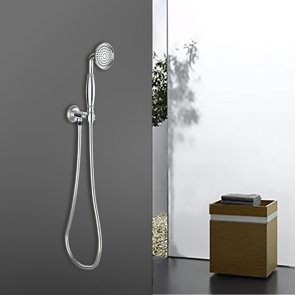 Clasico Vintage Hand shower On Wall Outlet Bracket - HPA868-101-1