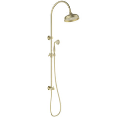 Clasico Vintage Combination Shower Set in Brushed Gold - HPA868-201BG