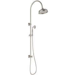 Clasico Vintage Combination Shower Set in Brushed Nickel - HPA868-201BN