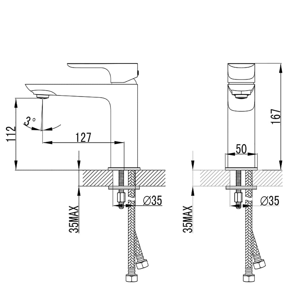 Banda Basin Mixer HYB22-201