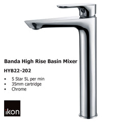 Banda High Rise Basin Mixer HYB22-202