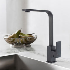 Ceram Sink Mixer Matt Black HYB636-101LF-MB