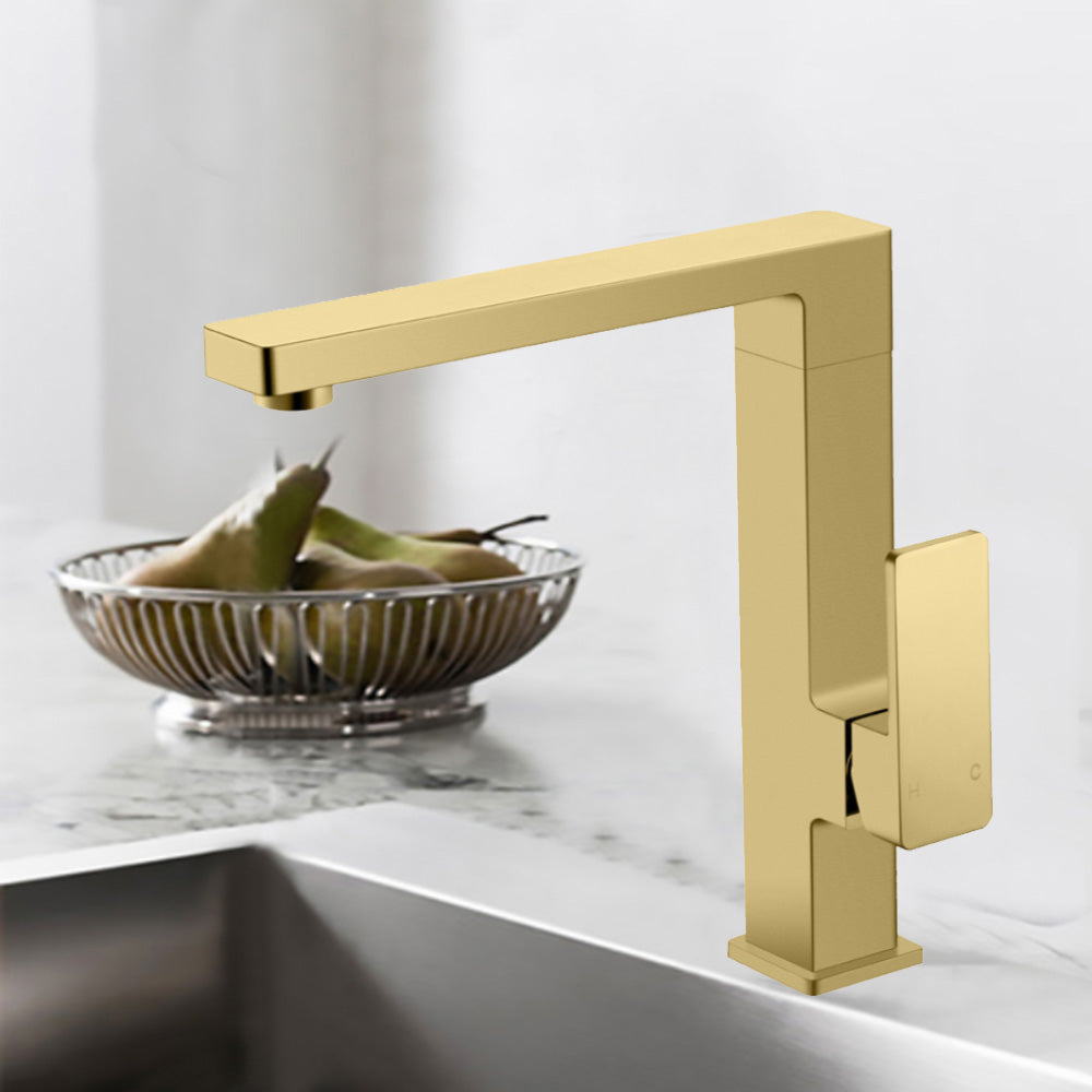 Ceram Kitchen Mixer Brushed Gold HYB636-102BG