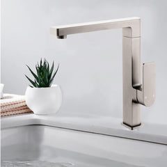 Ceram Kitchen Mixer Brushed Nickel HYB636-102BN