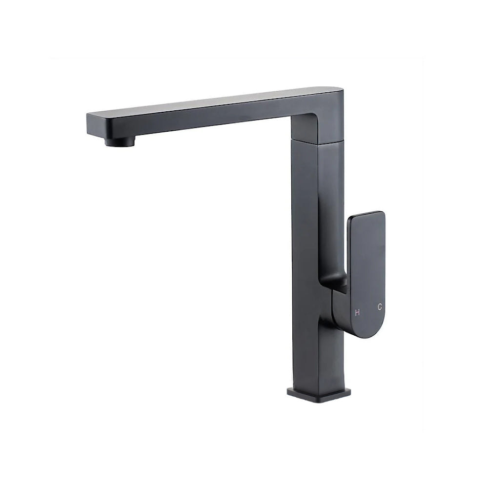 Ceram Sink Mixer Matt Black HYB636-102MB