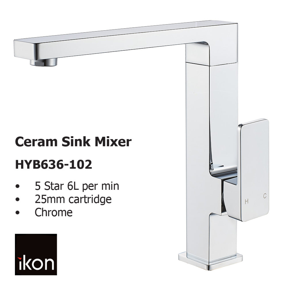 Ceram Sink Mixer HYB636-102