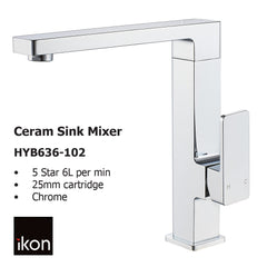 Ceram Sink Mixer HYB636-102