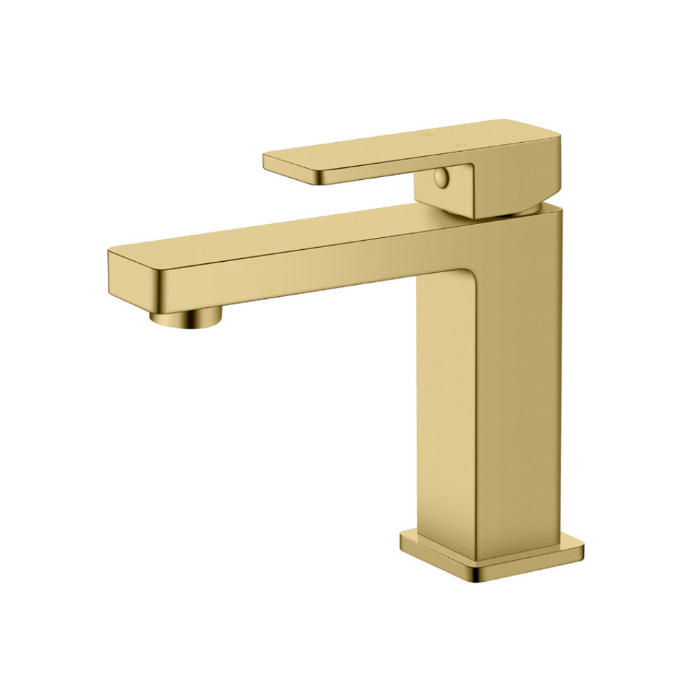 Ceram Basin Mixer Brushed Gold HYB636-201LF-BG
