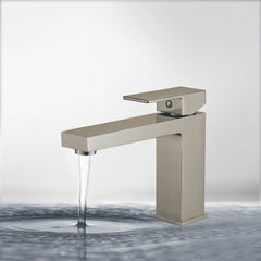 Ceram Basin Mixer Brushed Nickel HYB636-201LF-BN